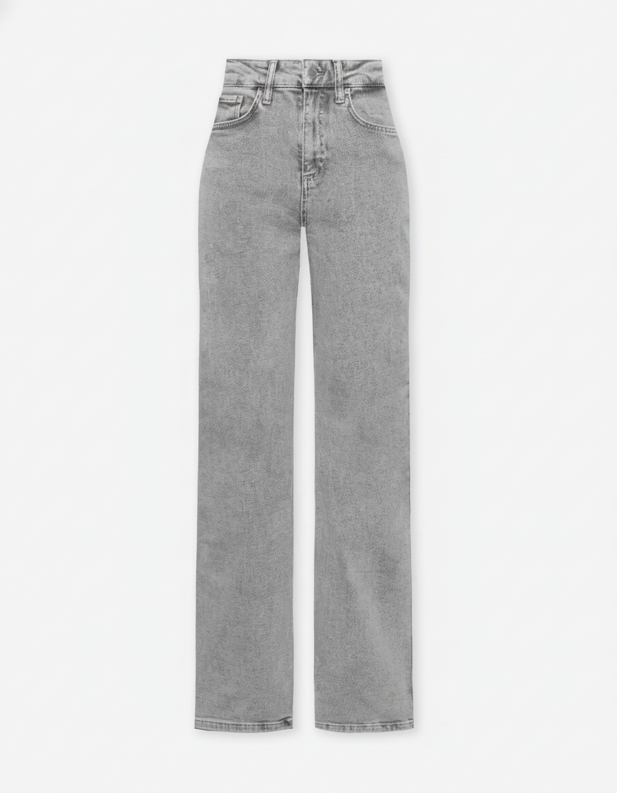 Aitana | Vaqueros Grises Bootcut