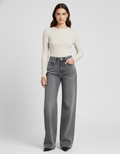 Aitana | Vaqueros Grises Bootcut