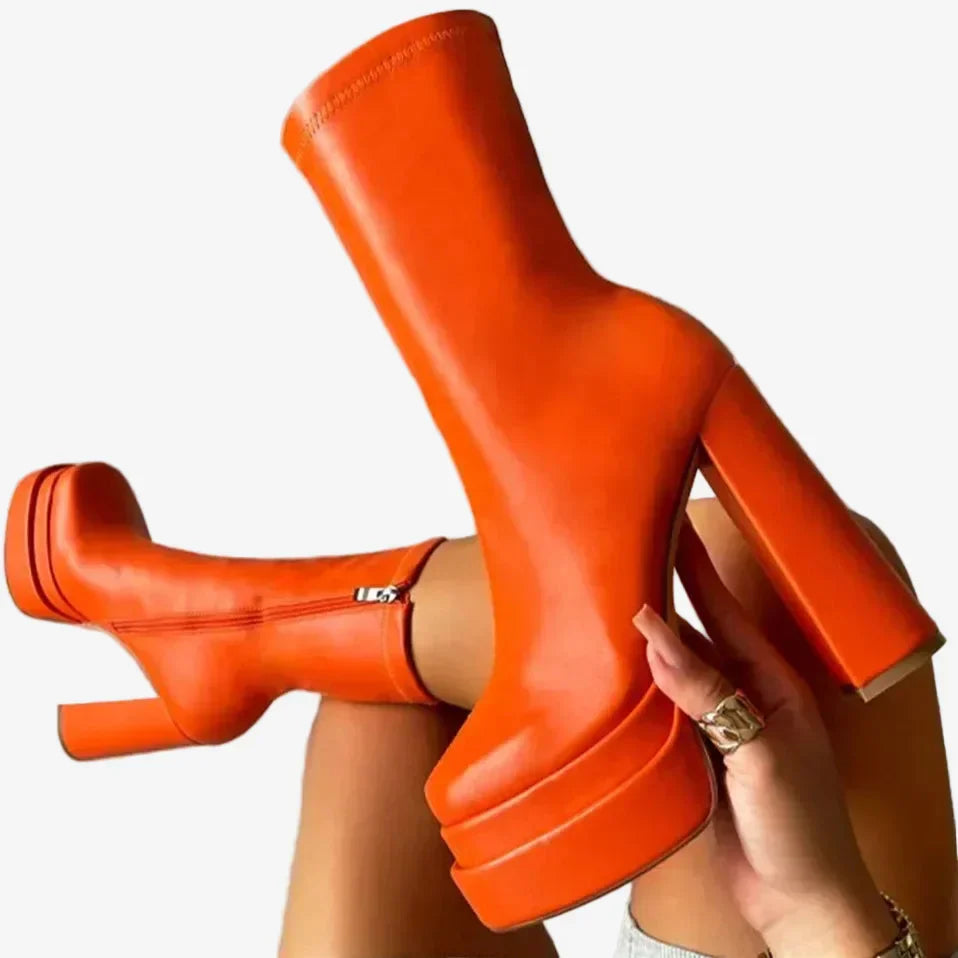 Milan | Tacones de Cuero