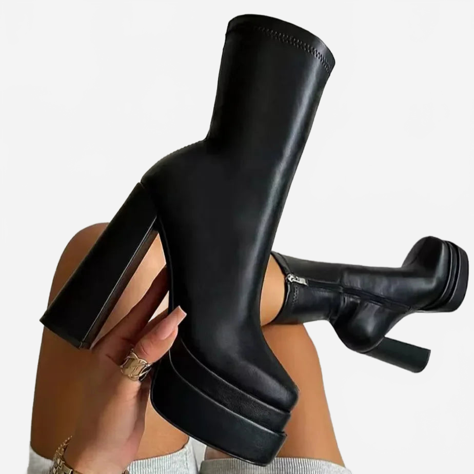 Milan | Tacones de Cuero